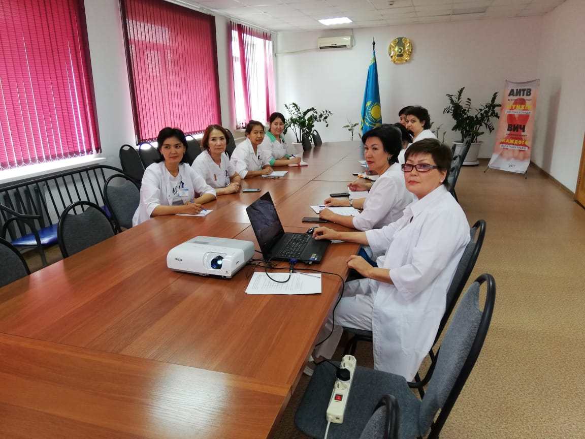 Семинар по коммуникативным навыкам для среднего медицинского персонала ОЦ СПИД.